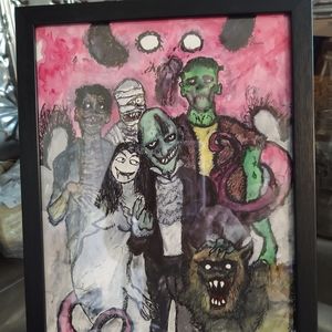 Monster family photo